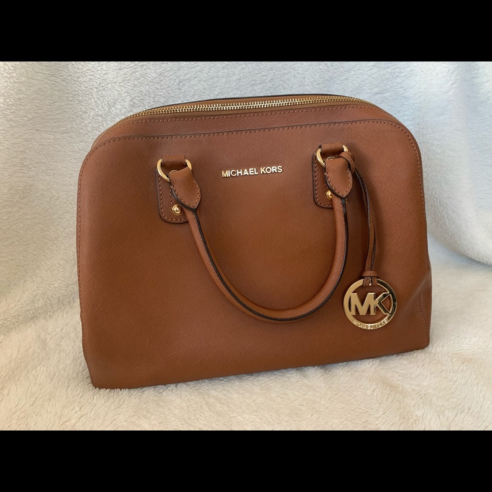 Camel Tan Michael Kors Handbag Purse